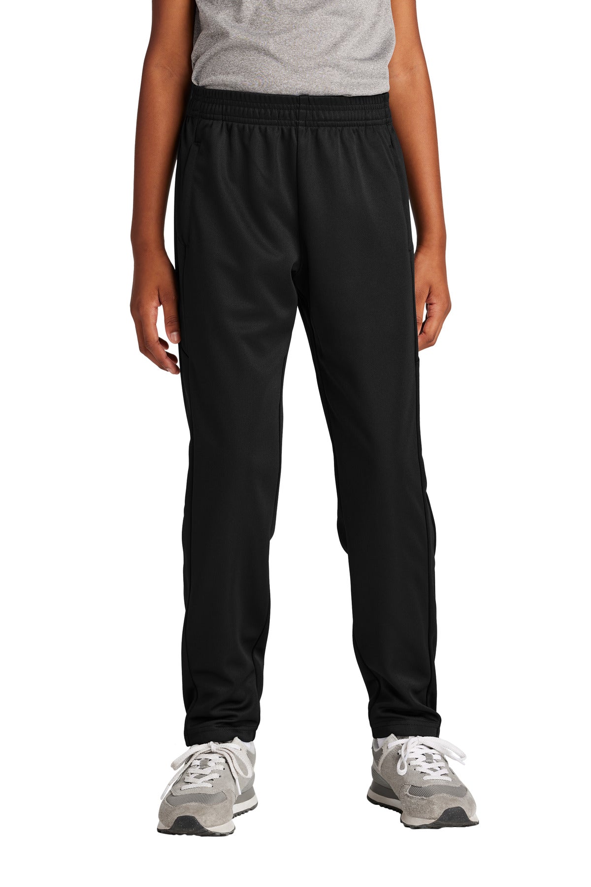 Sport-Tek® Youth Travel Pant YPST800 - Black/ Black - L