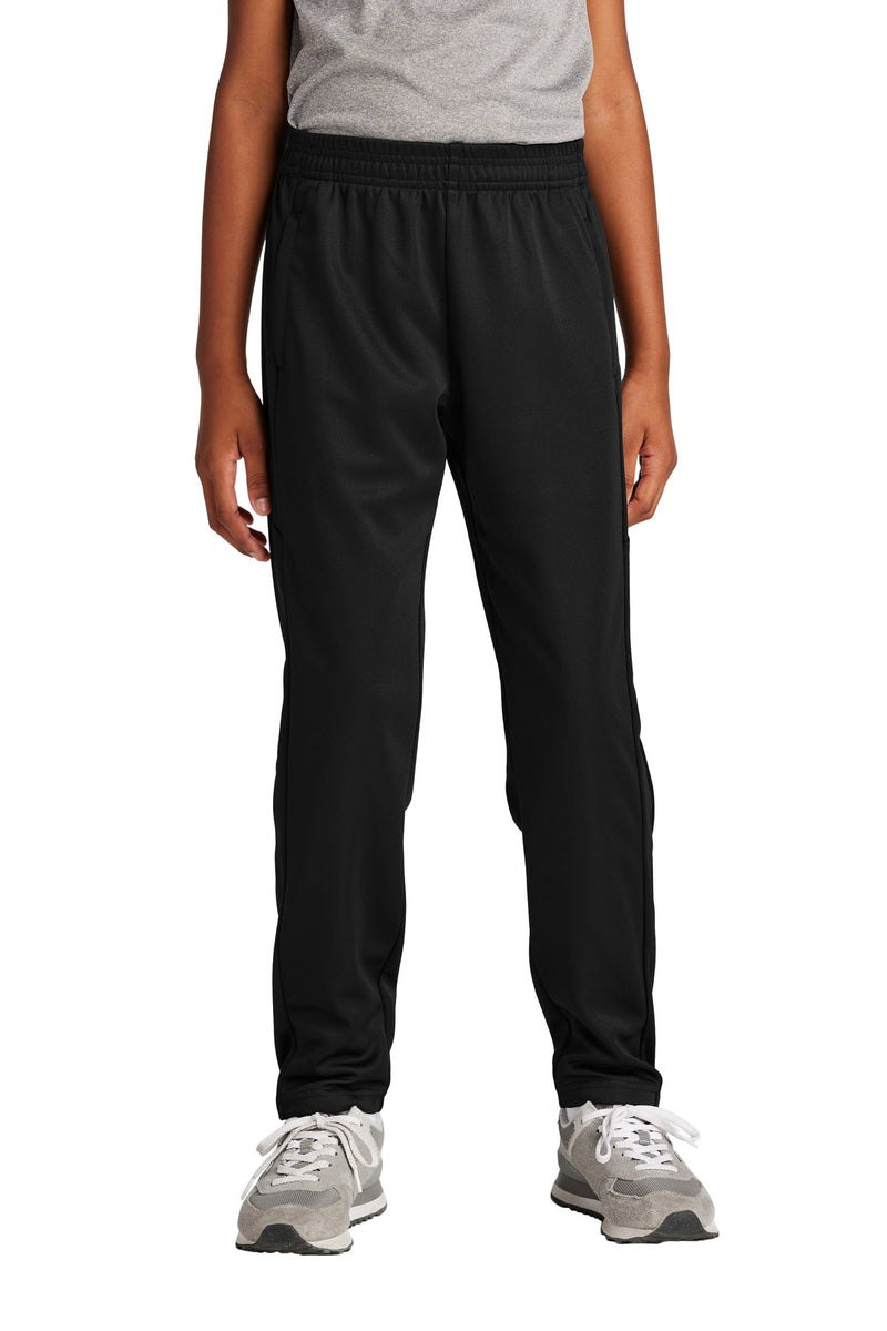 Sport-Tek® Youth Travel Pant YPST800 - Black/ Black - L