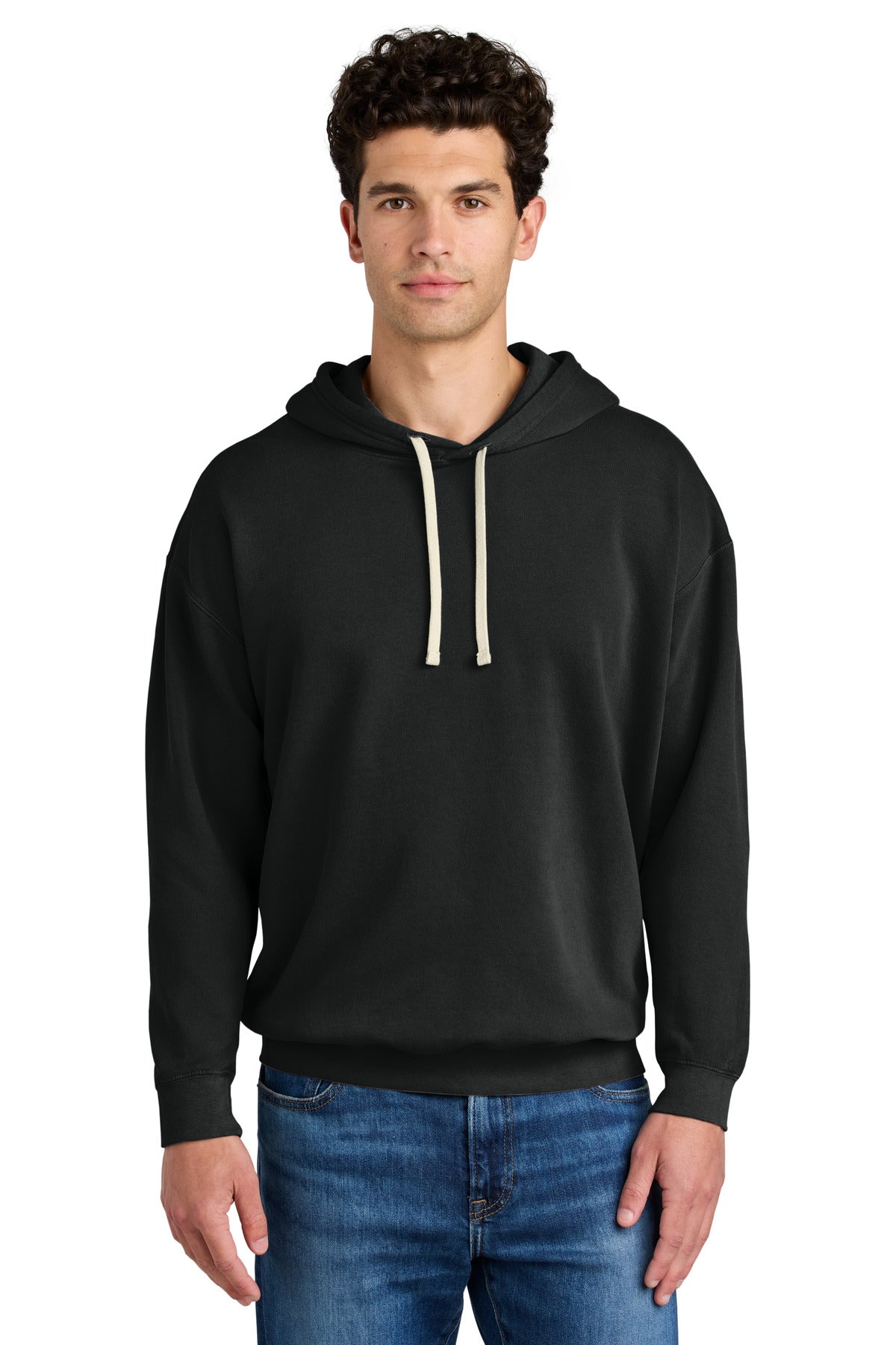 Comfort Colors® Lightweight Hooded Sweatshirt 1467 - Black - 2XL