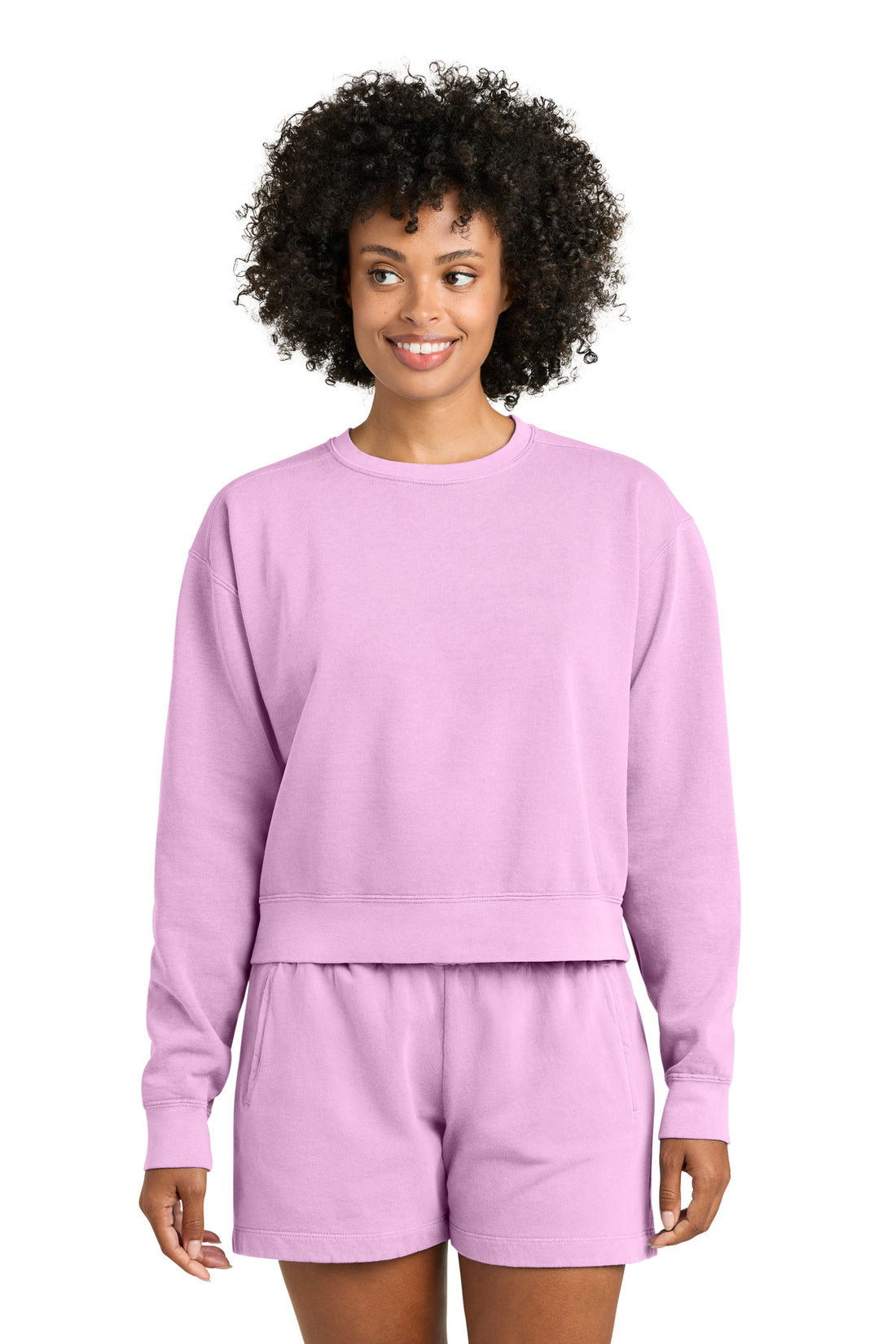 Comfort Colors® Women's Mid-Length Crewneck Sweatshirt 1566L