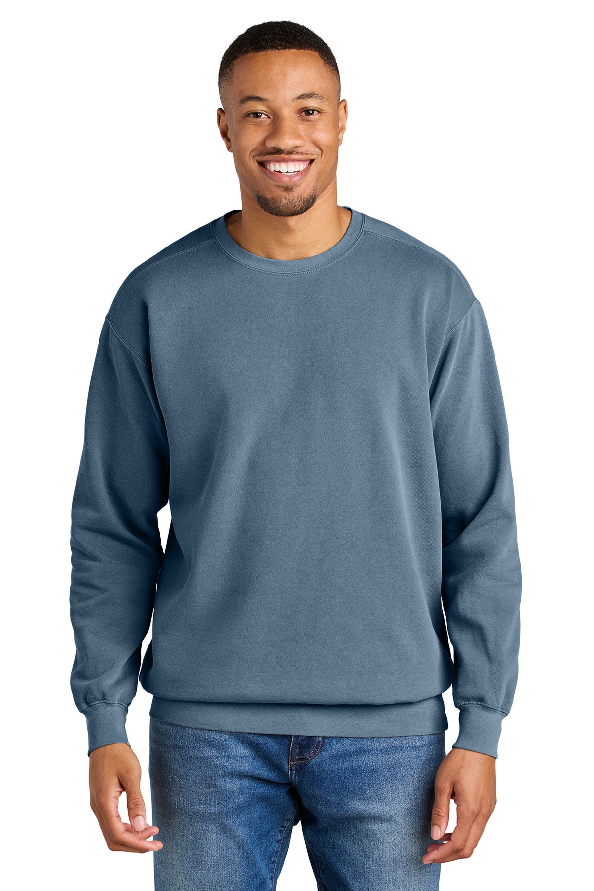COMFORT COLORS ® Ring Spun Crewneck Sweatshirt. 1566 - Blue Jean - 2XL
