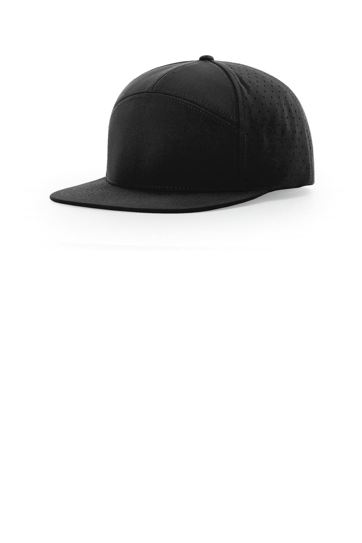 Richardson Cannon 7-Panel Flatbill 169 - Black - OSFA