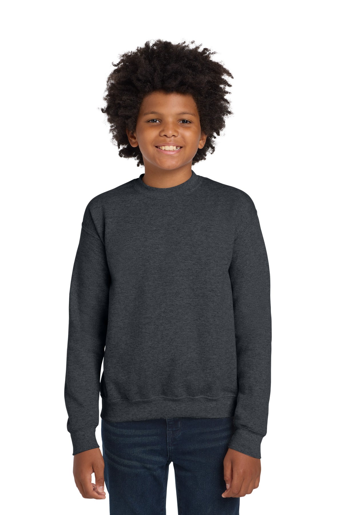 Gildan® Youth Heavy Blend Crewneck Sweatshirt.  18000B