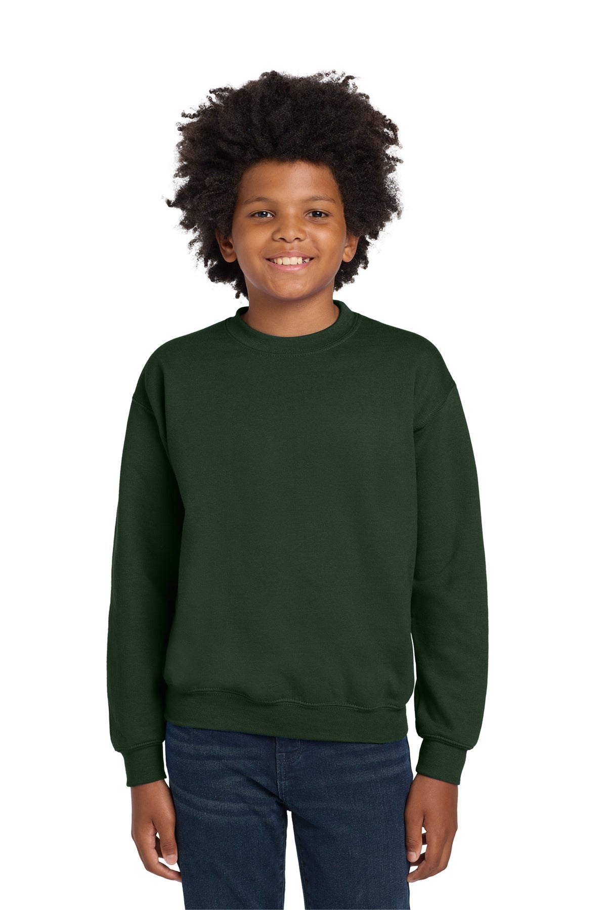 Gildan® Youth Heavy Blend Crewneck Sweatshirt.  18000B