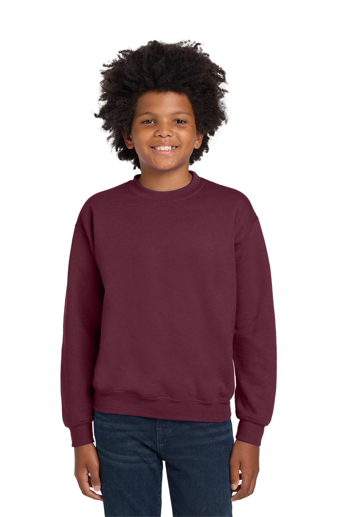 Gildan® Youth Heavy Blend Crewneck Sweatshirt.  18000B
