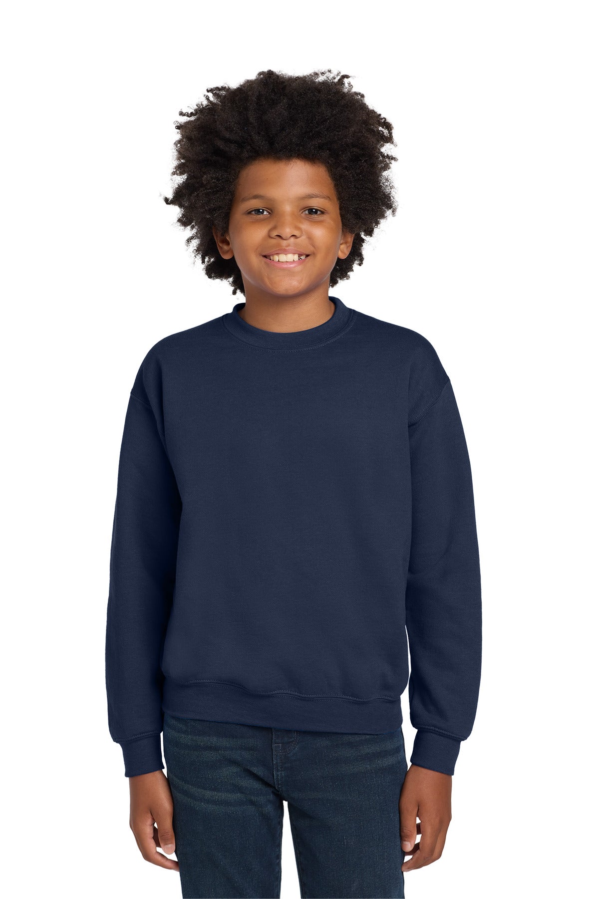 Gildan® Youth Heavy Blend Crewneck Sweatshirt.  18000B
