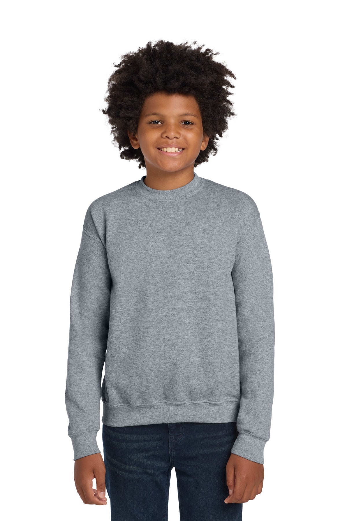 Gildan® Youth Heavy Blend Crewneck Sweatshirt.  18000B