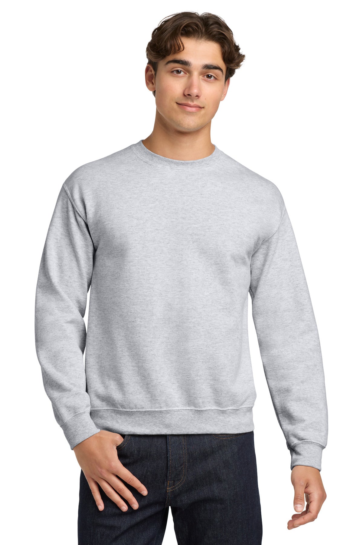 Gildan® Heavy Blend Crewneck Sweatshirt.  18000 - Ash - 2XL