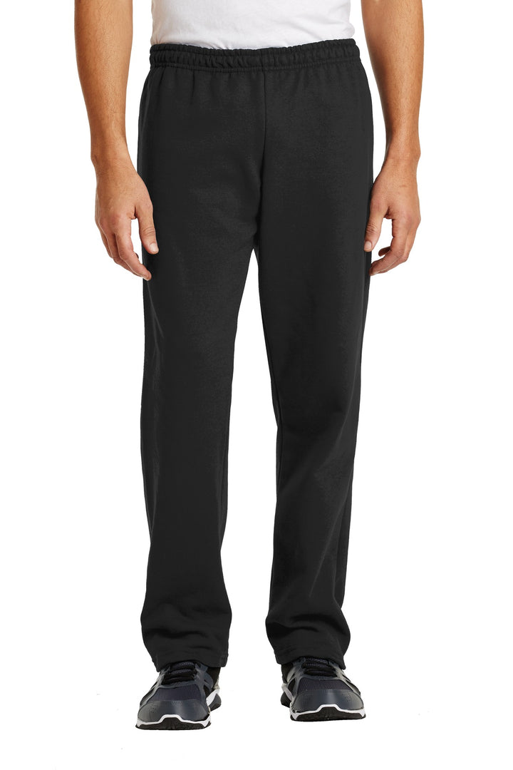 Gildan® Heavy Blend Open Bottom Sweatpant. 18400 - Black - 2XL