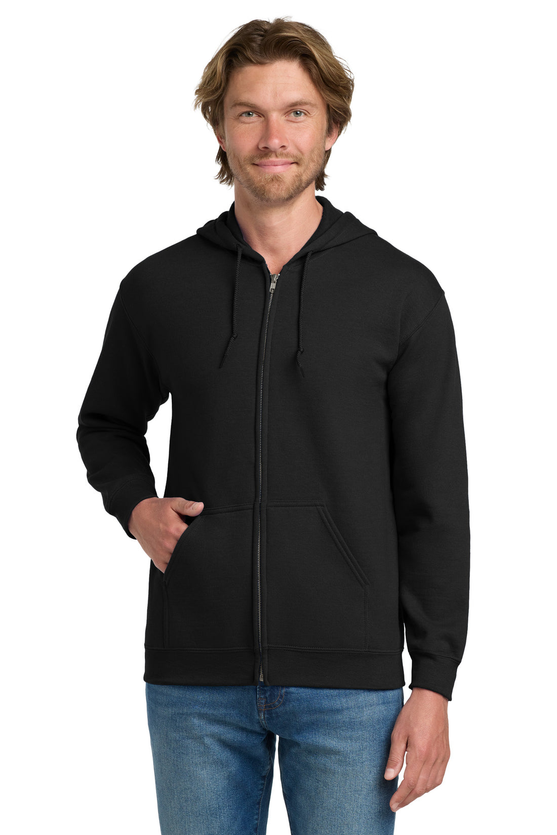 Gildan® - Heavy Blend Full-Zip Hooded Sweatshirt. 18600