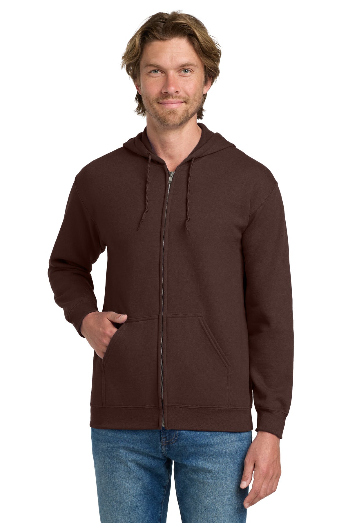 Gildan® - Heavy Blend Full-Zip Hooded Sweatshirt. 18600