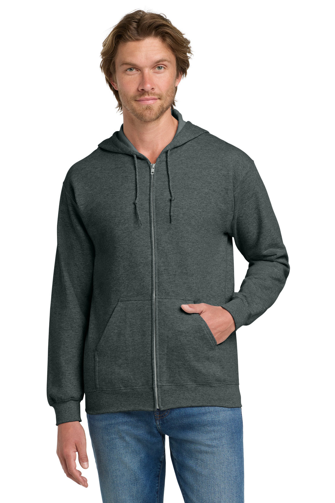 Gildan® - Heavy Blend Full-Zip Hooded Sweatshirt. 18600