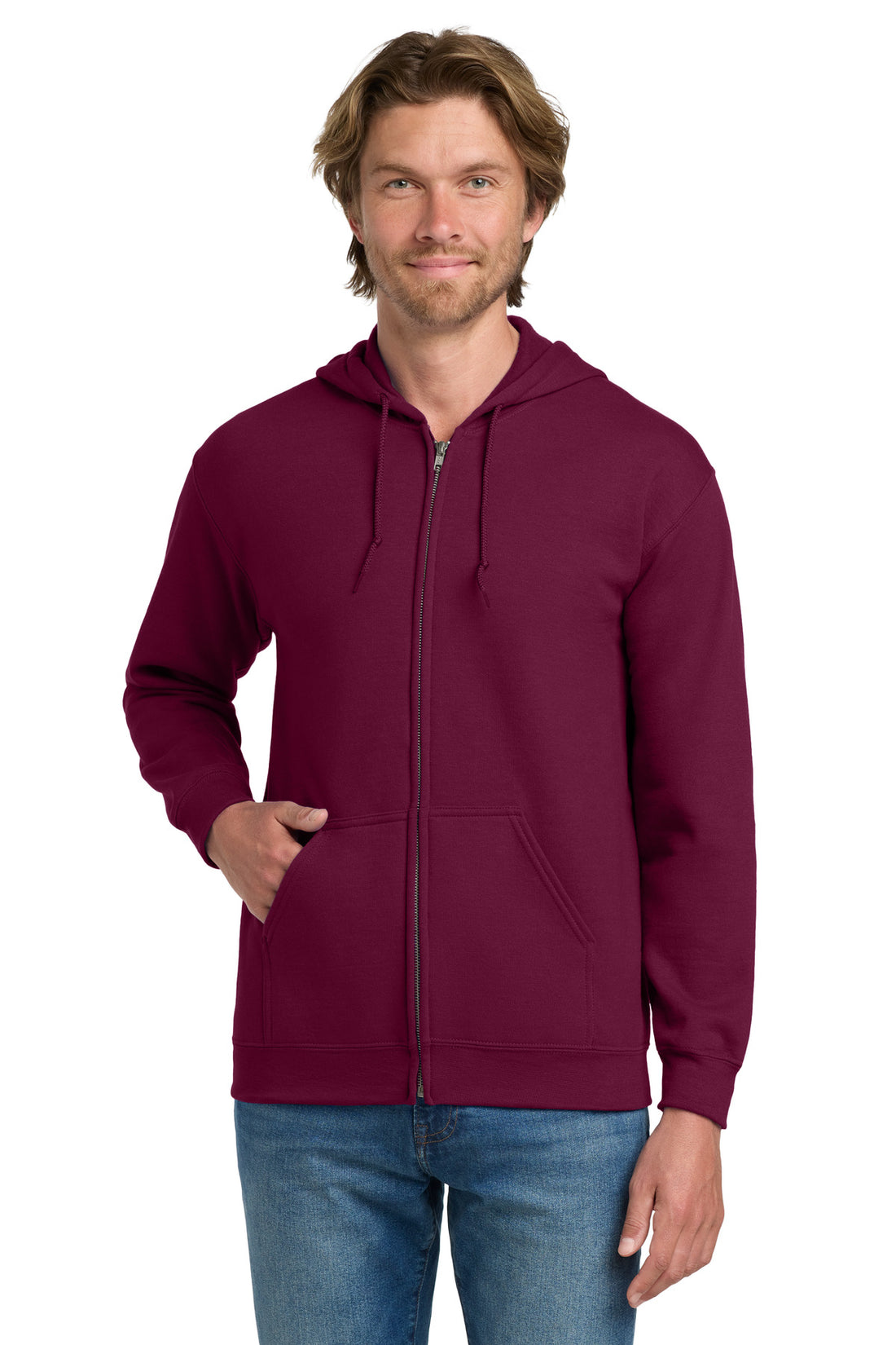 Gildan® - Heavy Blend Full-Zip Hooded Sweatshirt. 18600