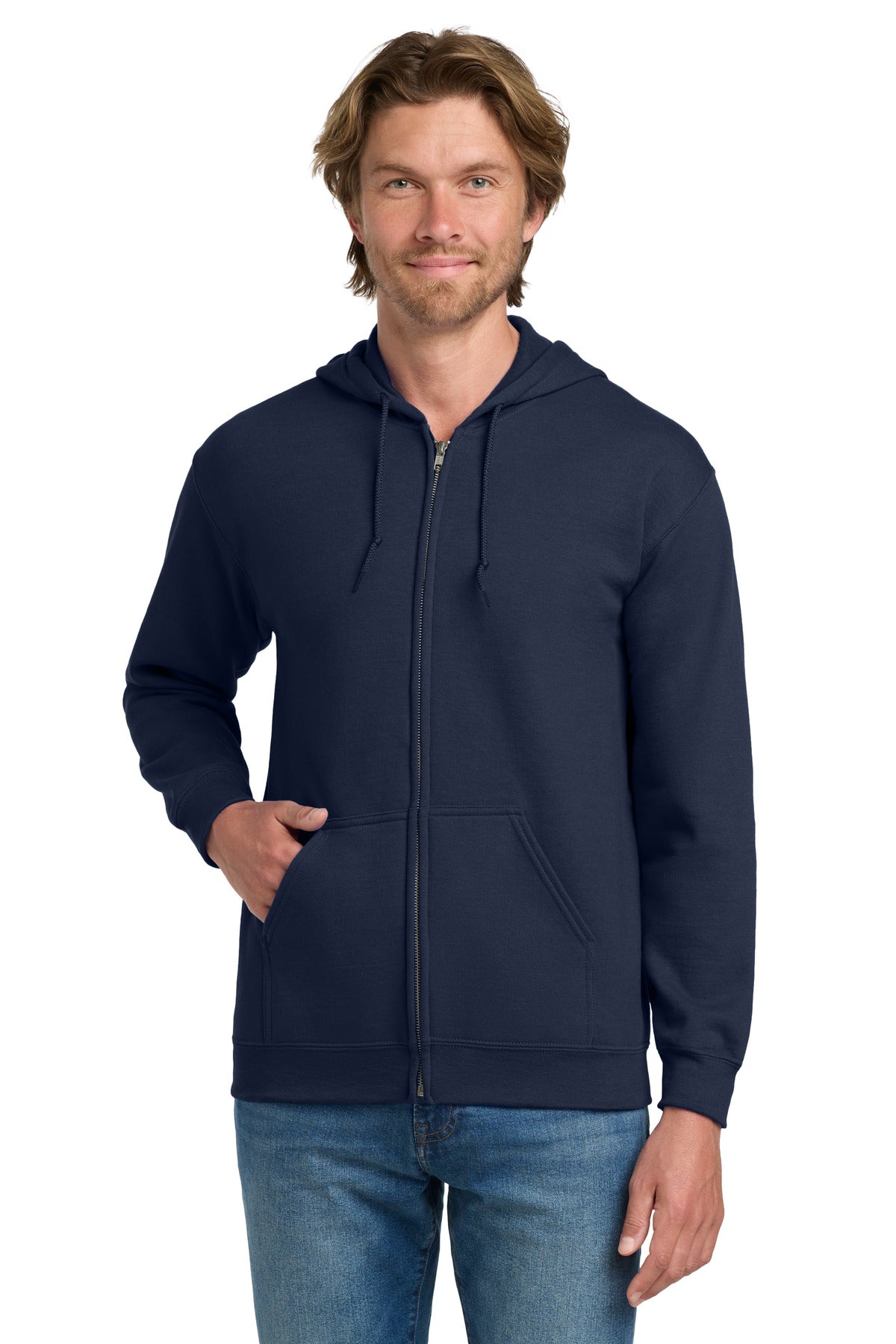 Gildan® - Heavy Blend Full-Zip Hooded Sweatshirt. 18600