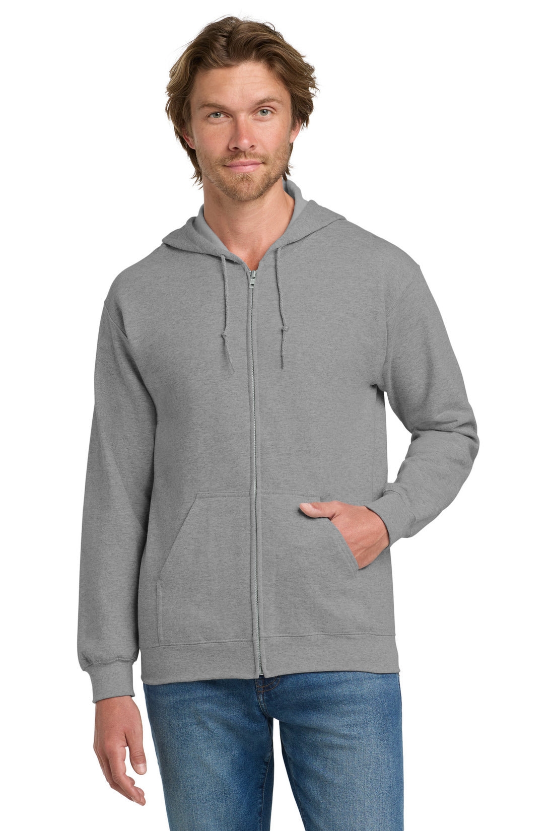 Gildan® - Heavy Blend Full-Zip Hooded Sweatshirt. 18600