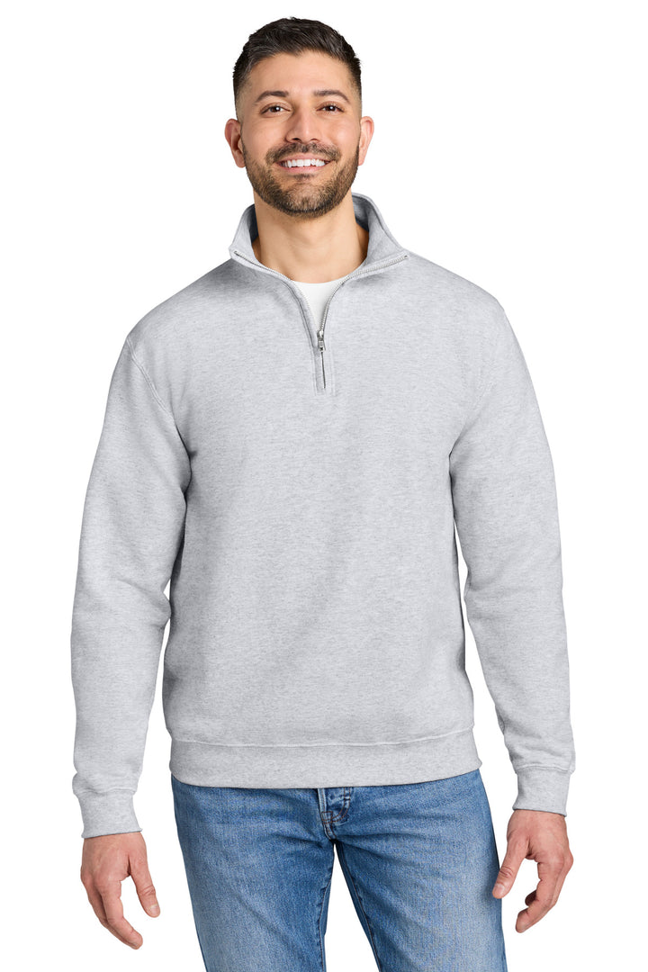 Gildan® Heavy Blend 1/4-Zip Sweatshirt 18810 - Ash - 2XL
