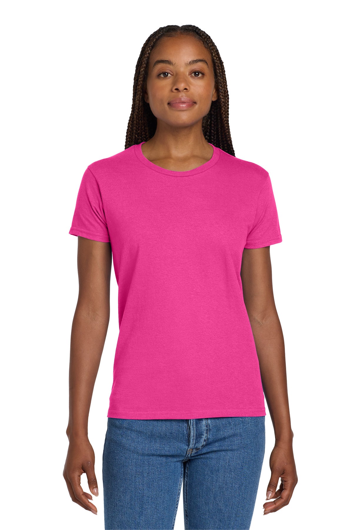 Gildan® Women's Ultra Cotton® 100% US Cotton T-Shirt. 2000L