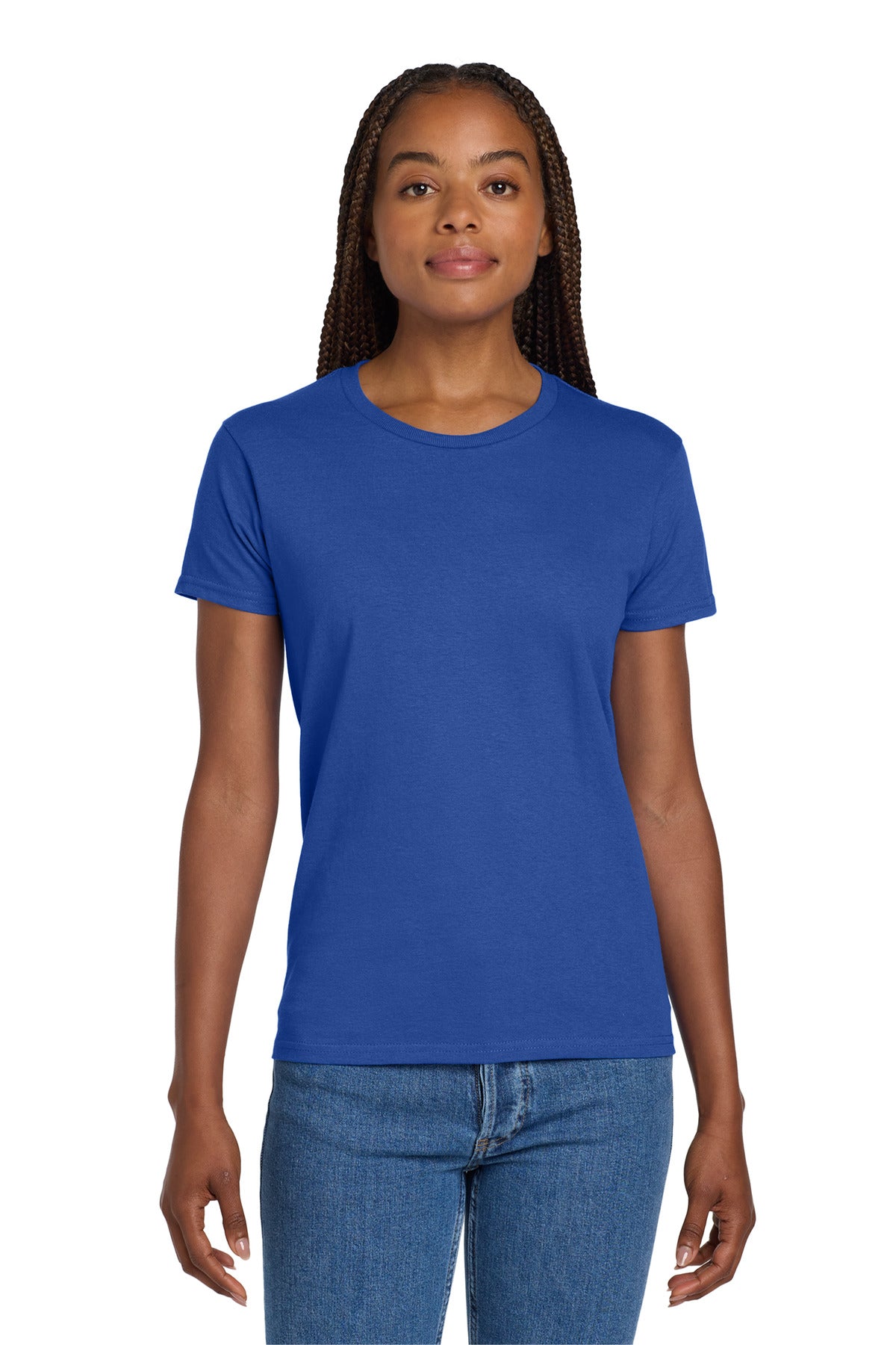 Gildan® Women's Ultra Cotton® 100% US Cotton T-Shirt. 2000L