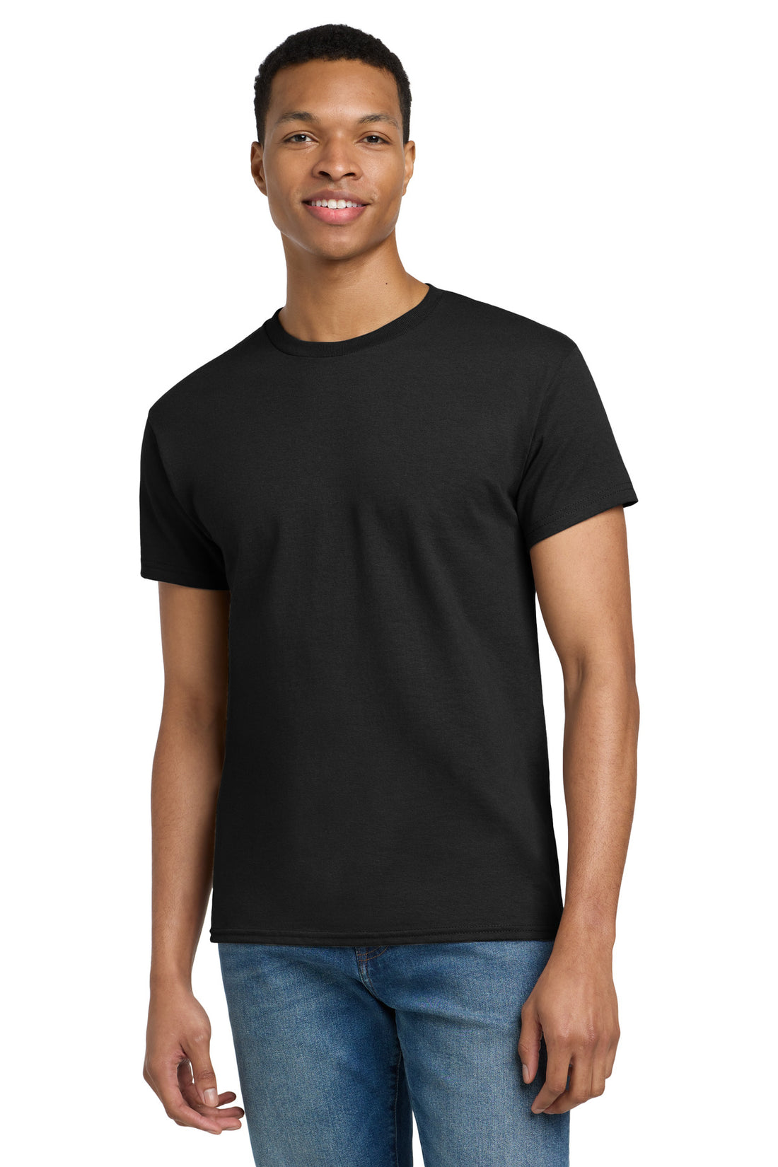 Gildan® Tall 100% US Cotton T-Shirt 2000T - Black - 2XLT