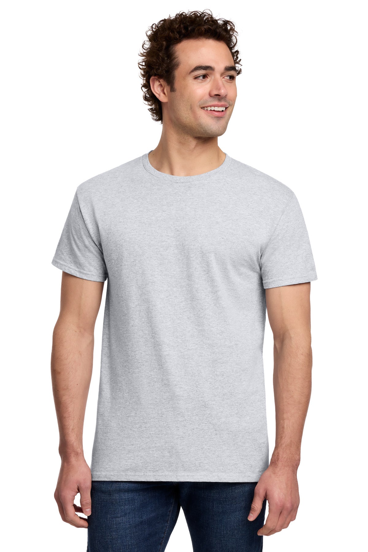 Gildan® Light Cotton Tee 3000 - Ash Grey - 2XL