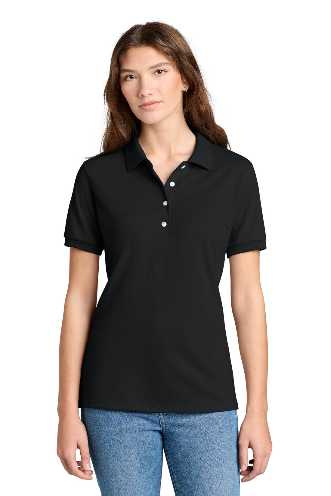 Jerzees® Women's Dri-Power® Sport Shirt 437W - Black - 2XL