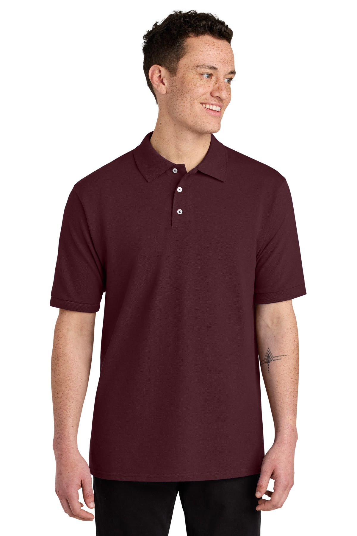 Jerzees® Unisex Premium Ring Spun Cotton Pique Sport Shirt 443M