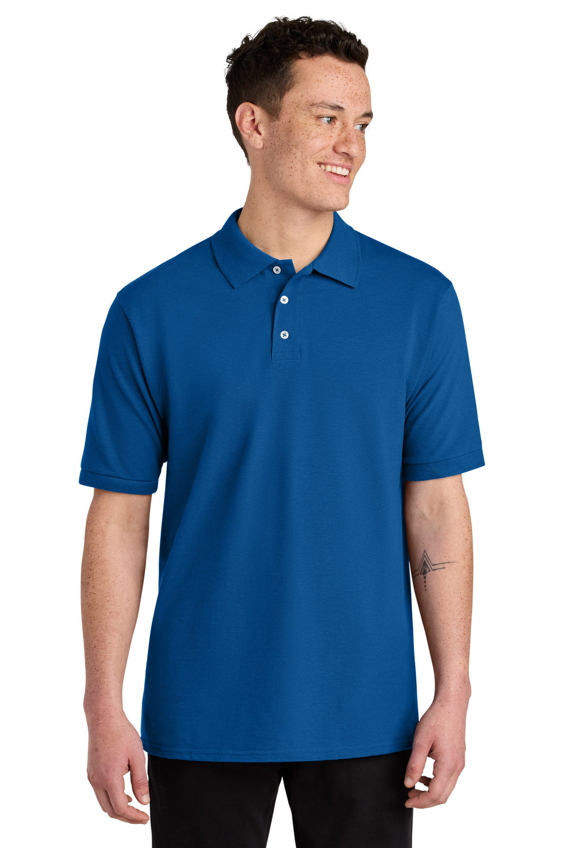 Jerzees® Unisex Premium Ring Spun Cotton Pique Sport Shirt 443M