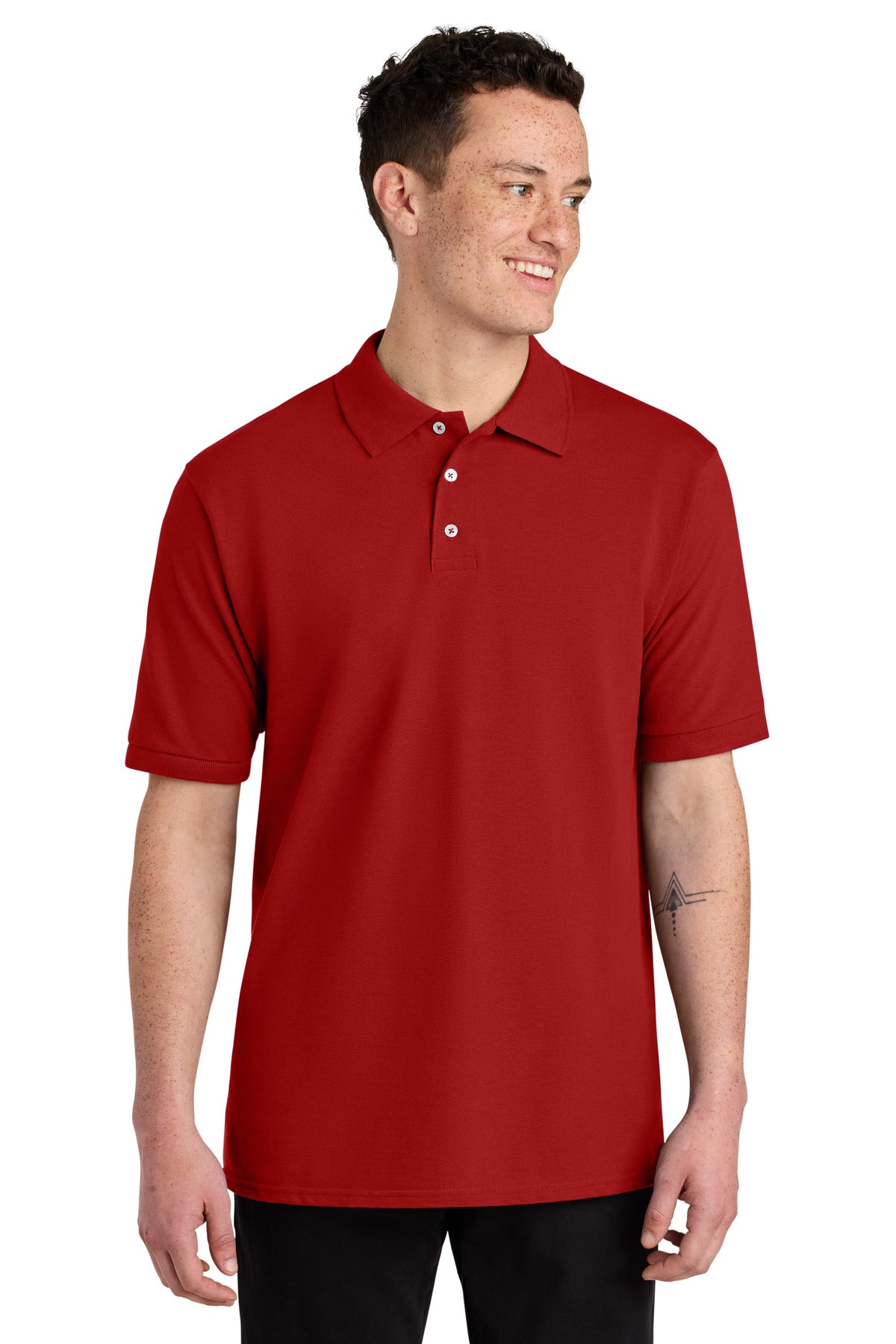 Jerzees® Unisex Premium Ring Spun Cotton Pique Sport Shirt 443M