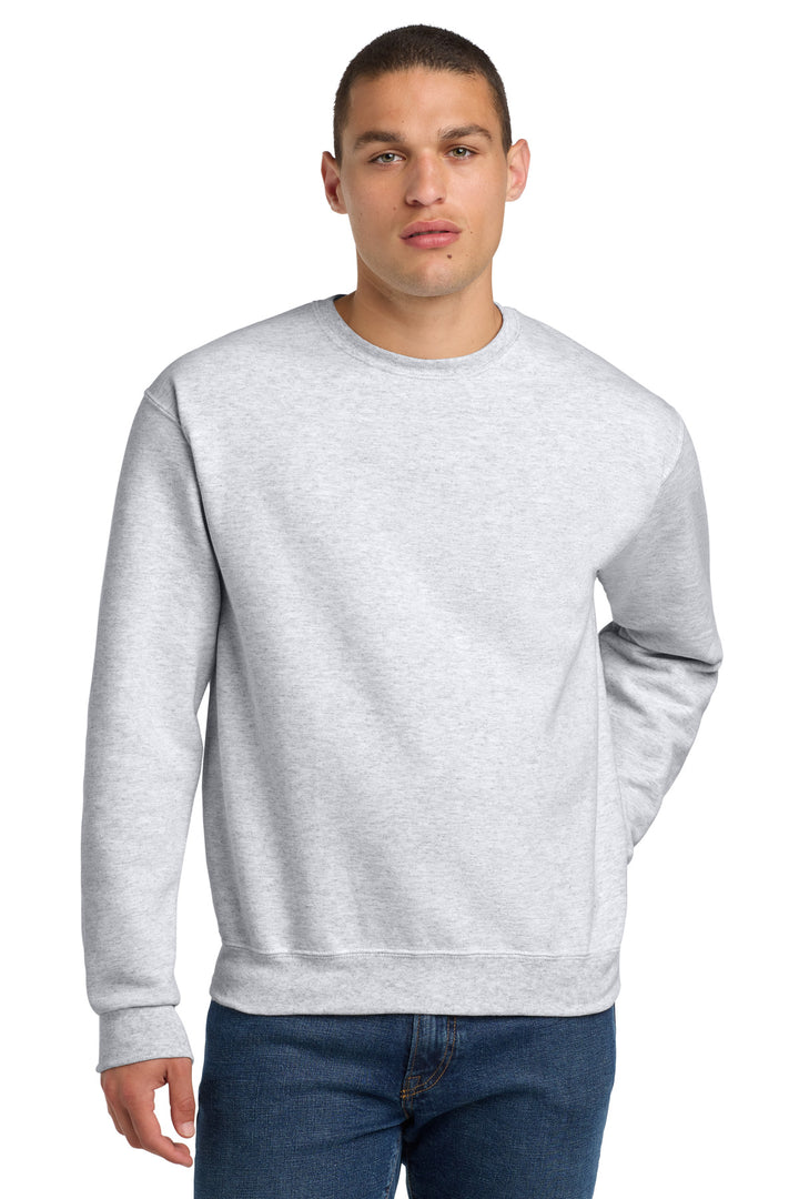 Jerzees® Super Sweats® NuBlend® - Crewneck Sweatshirt.  4662M - Ash - S