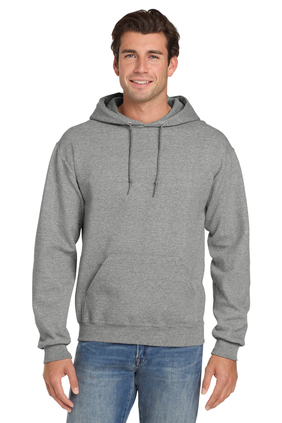Jerzees® Super Sweats® NuBlend® - Pullover Hooded Sweatshirt.  4997M