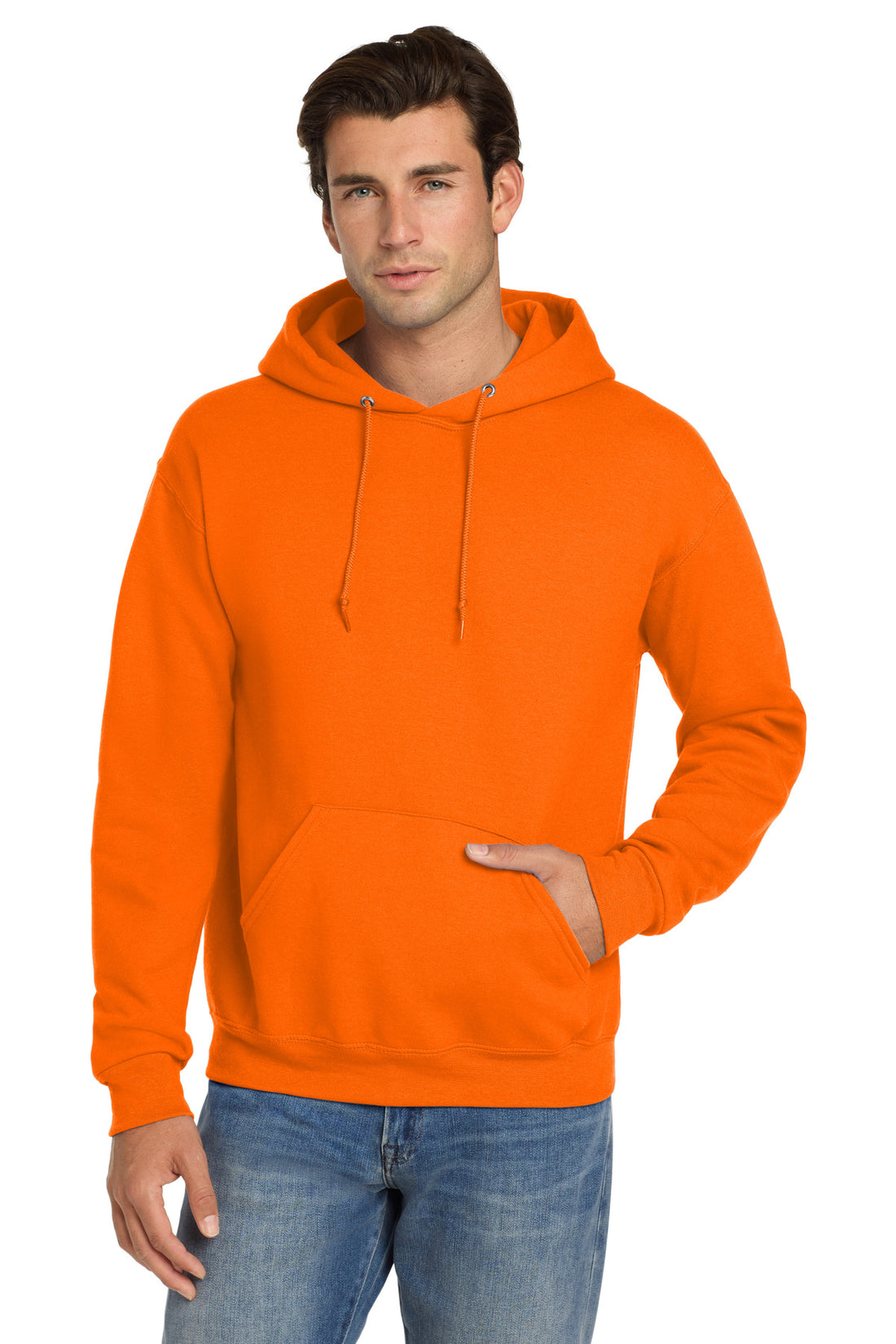 Jerzees® Super Sweats® NuBlend® - Pullover Hooded Sweatshirt.  4997M