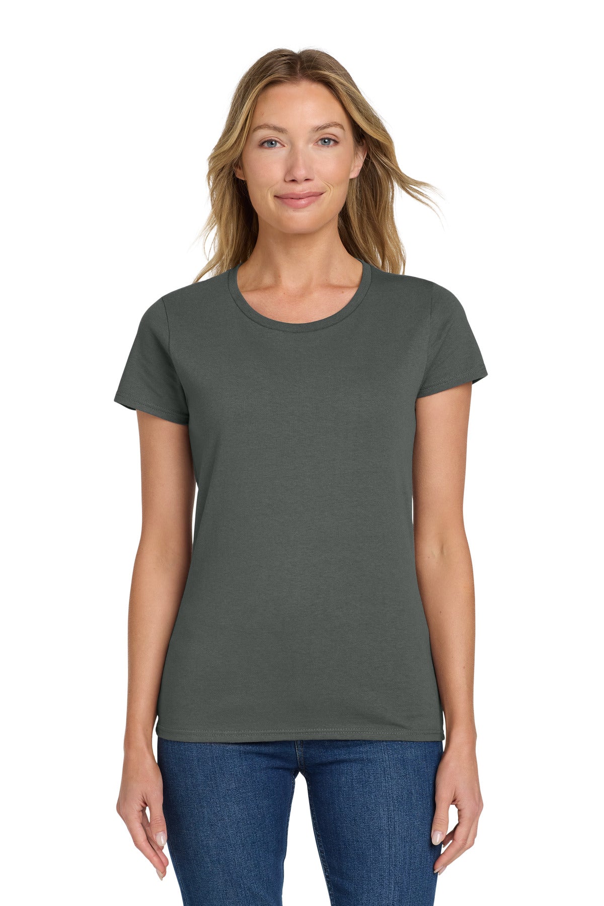 Gildan® Women's Heavy Cotton 100% Cotton T-Shirt. 5000L