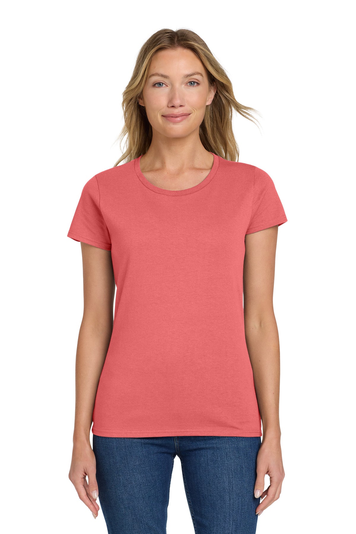 Gildan® Women's Heavy Cotton 100% Cotton T-Shirt. 5000L