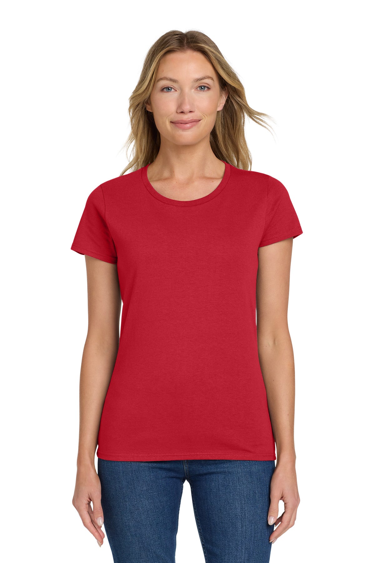 Gildan® Women's Heavy Cotton 100% Cotton T-Shirt. 5000L