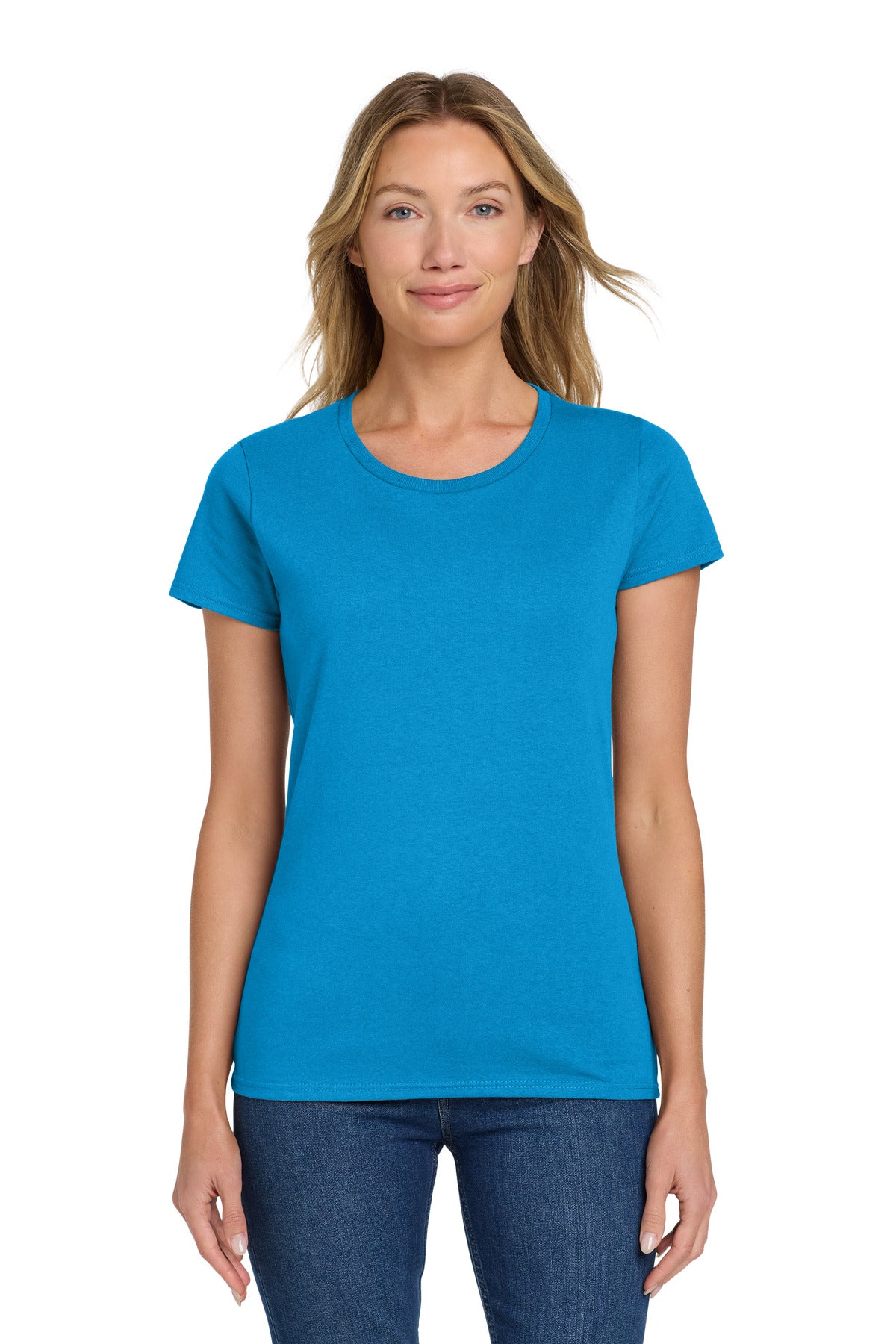 Gildan® Women's Heavy Cotton 100% Cotton T-Shirt. 5000L