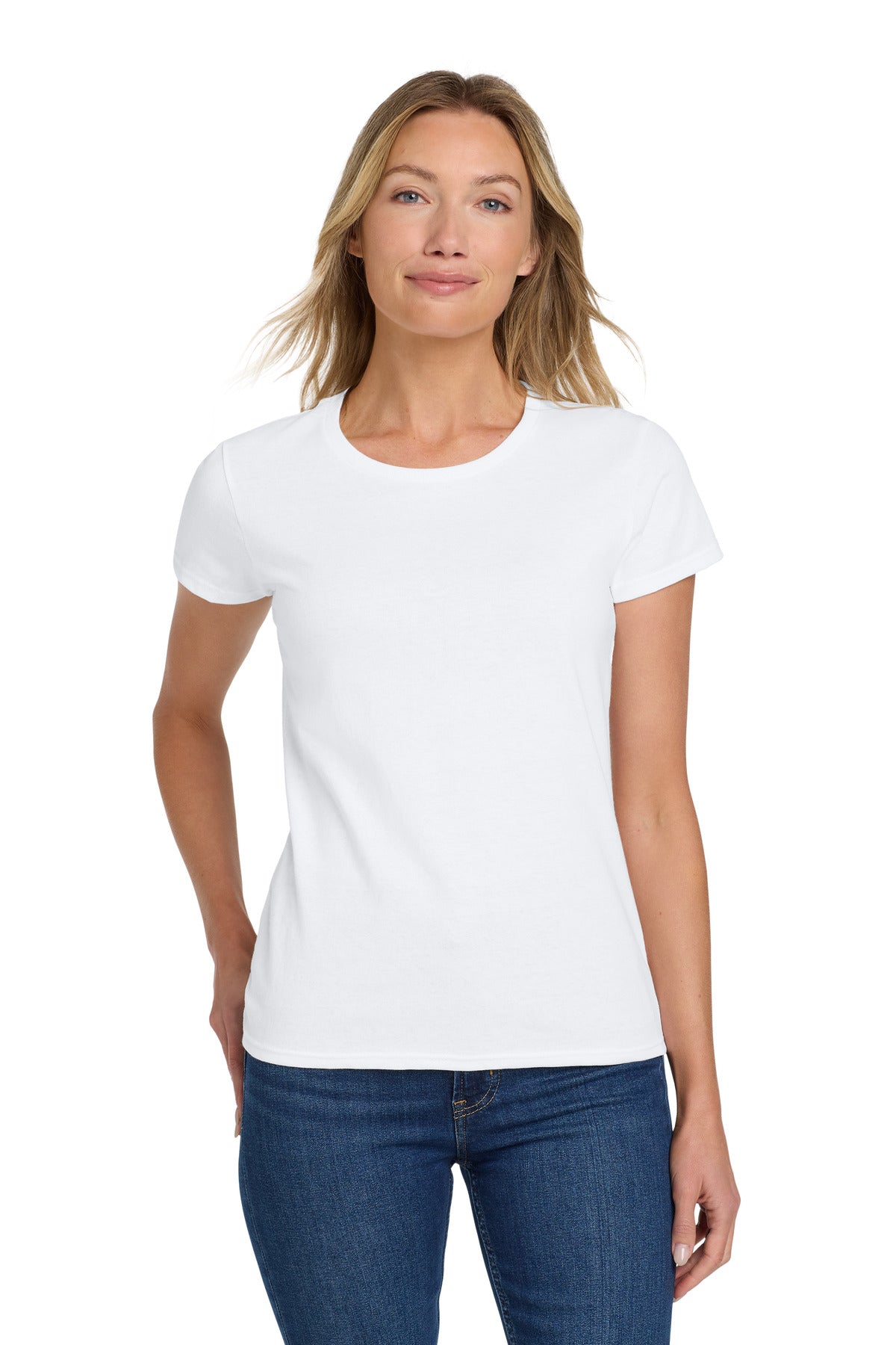 Gildan® Women's Heavy Cotton 100% Cotton T-Shirt. 5000L