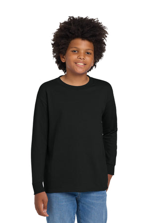 Gildan® Youth Heavy Cotton 100% Cotton Long Sleeve T-Shirt. 5400B