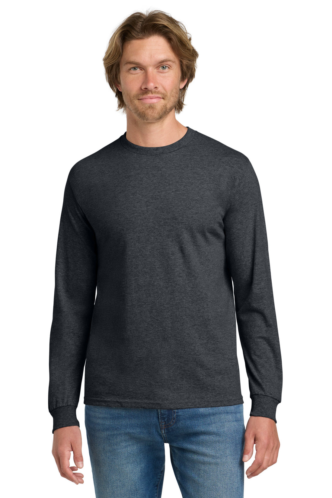 Gildan® - Heavy Cotton 100% Cotton Long Sleeve T-Shirt.  5400