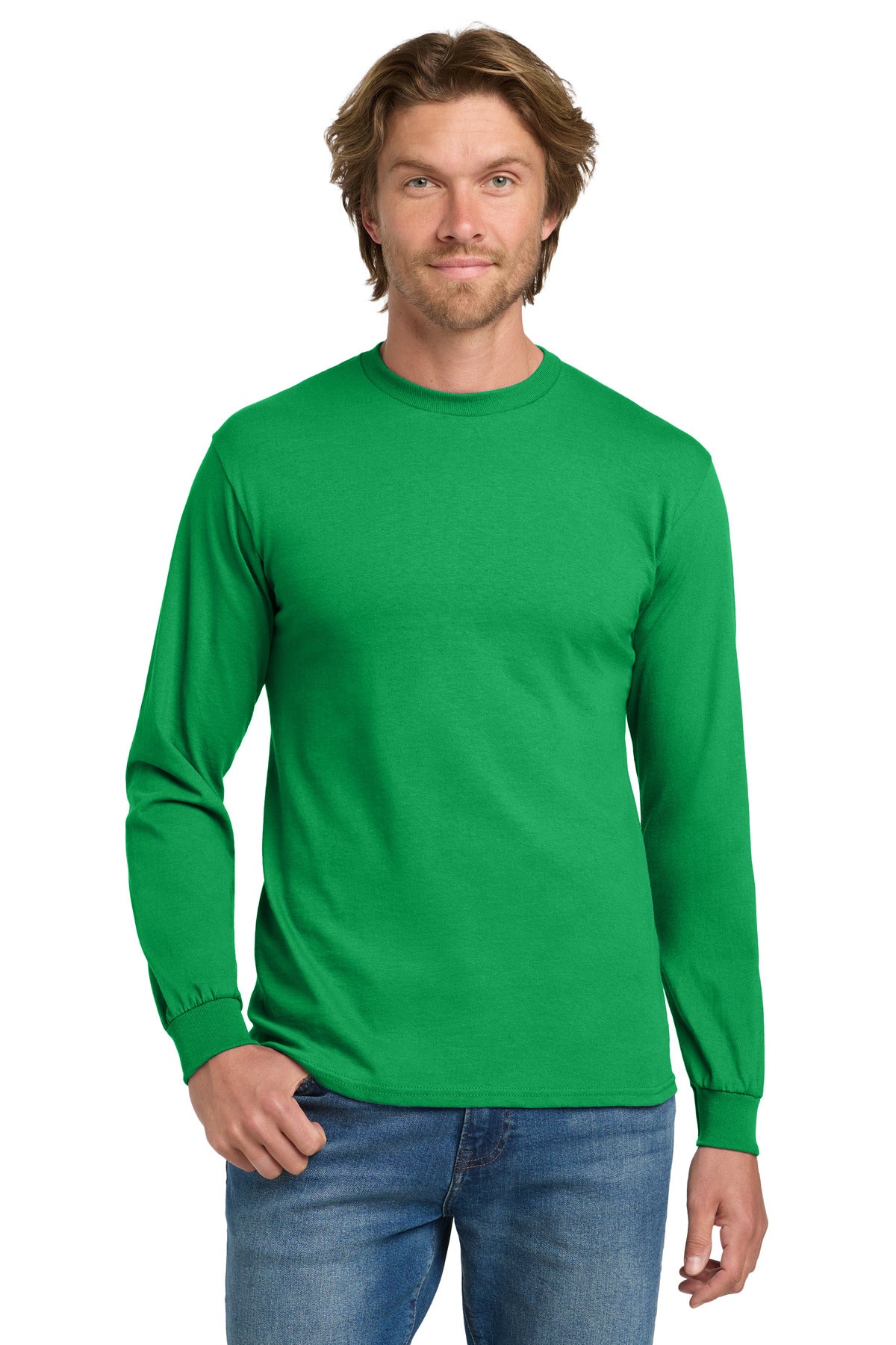 Gildan® - Heavy Cotton 100% Cotton Long Sleeve T-Shirt.  5400
