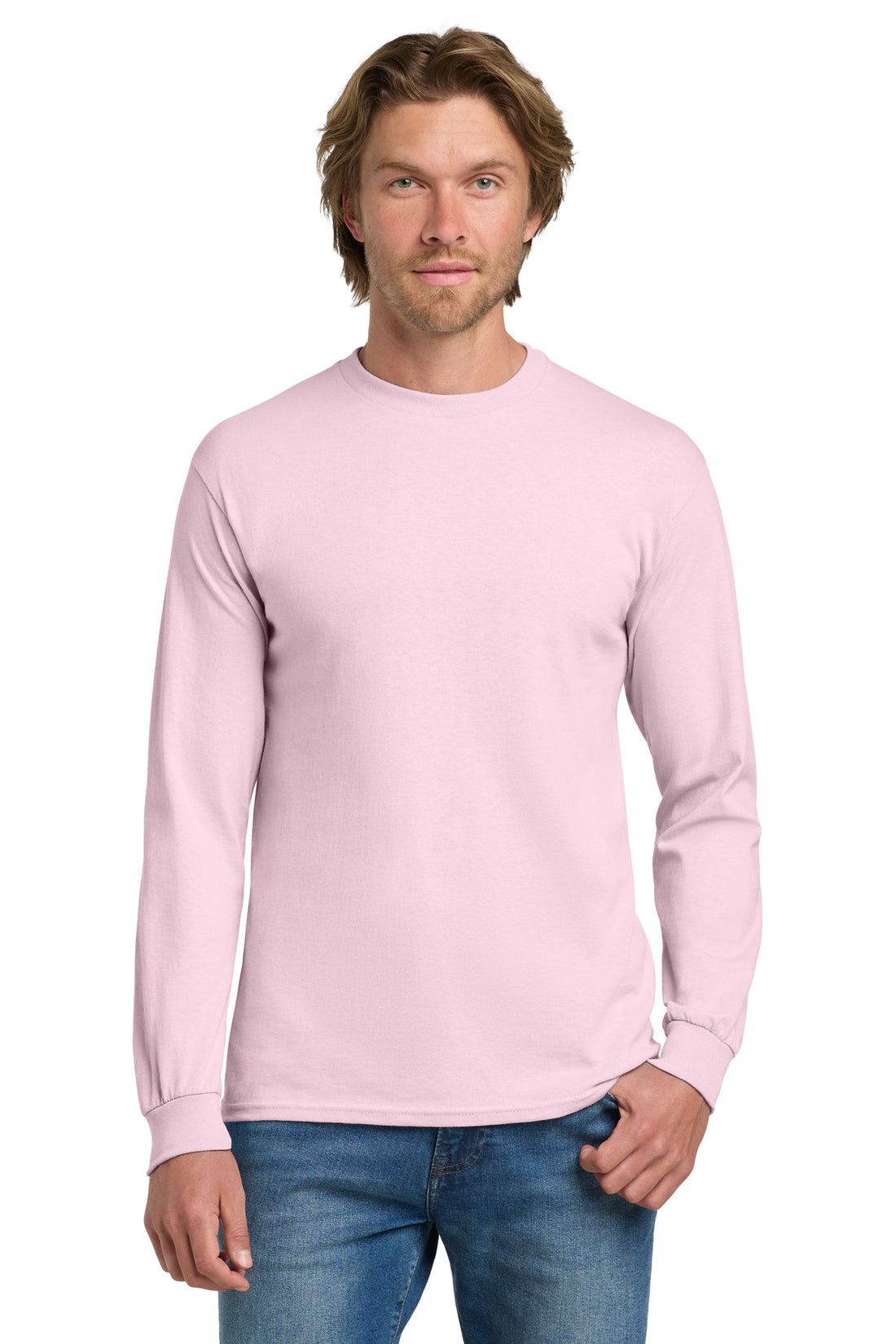 Gildan® - Heavy Cotton 100% Cotton Long Sleeve T-Shirt.  5400