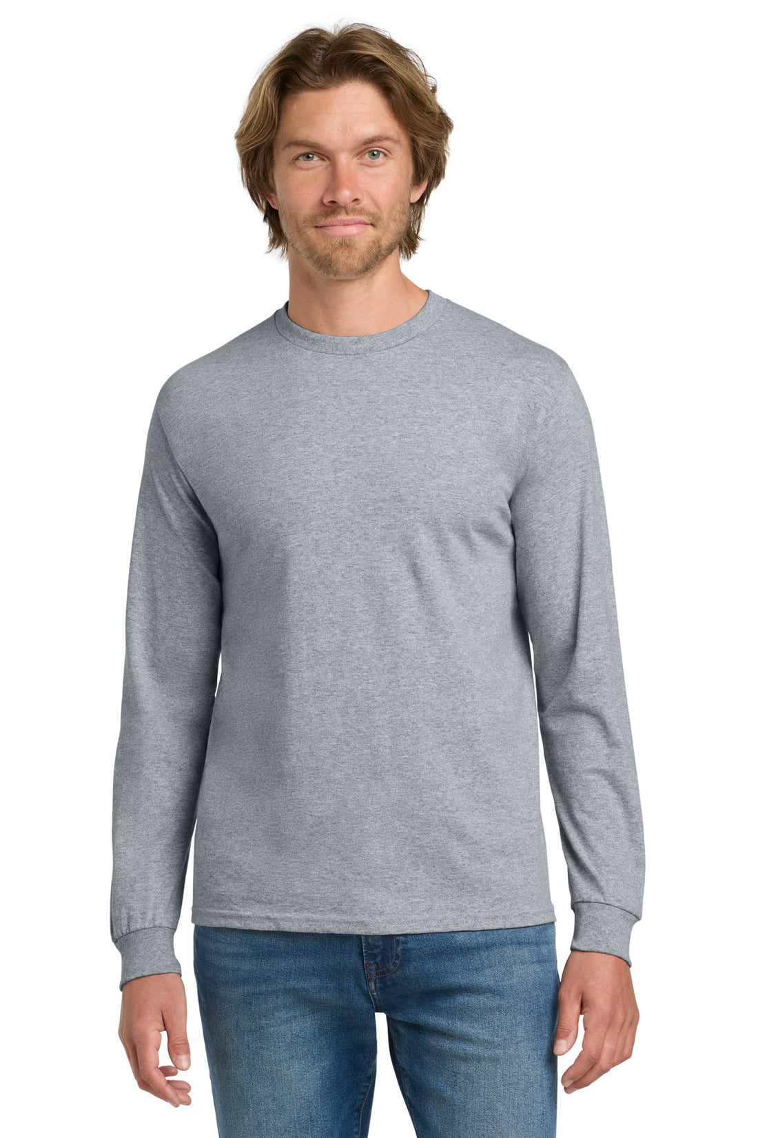 Gildan® - Heavy Cotton 100% Cotton Long Sleeve T-Shirt.  5400