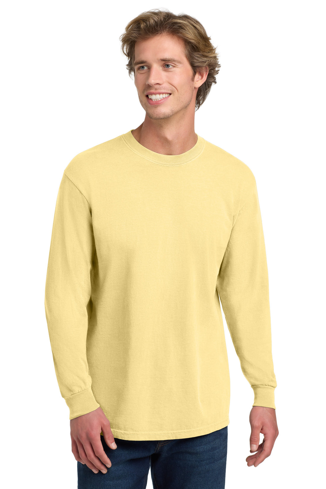 COMFORT COLORS ® Heavyweight Ring Spun Long Sleeve Tee. 6014