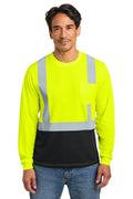 CornerStone® ANSI 107 Class 2 Long Sleeve Mesh Blocked Tee