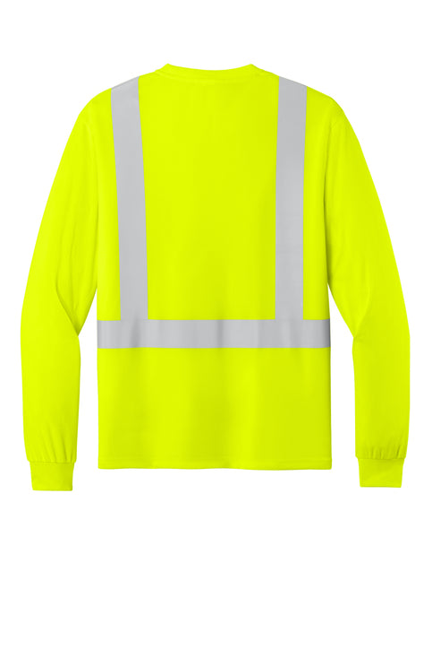 CornerStone® ANSI 107 Class 2 Long Sleeve Mesh Blocked Tee