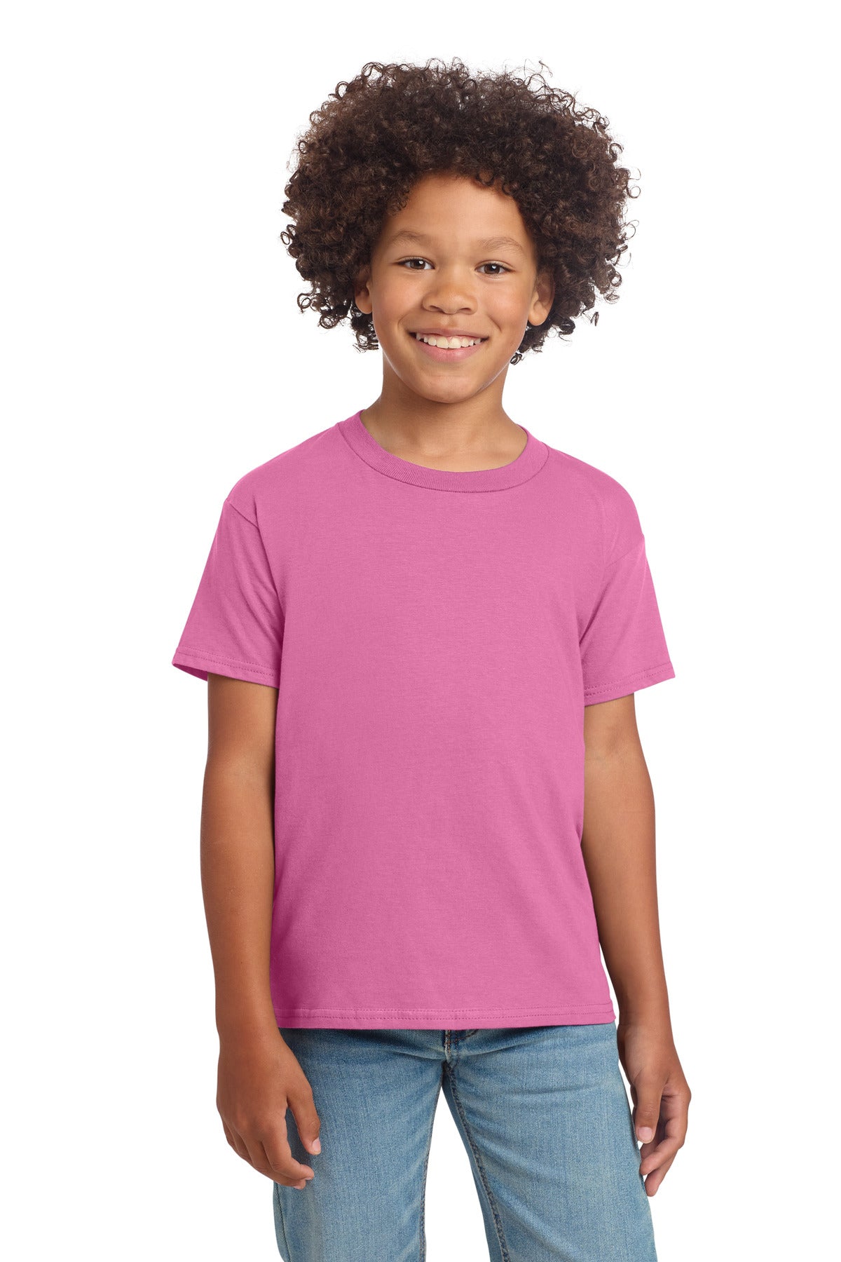 Gildan Youth Softstyle® T-Shirt 64000B - Azalea - L
