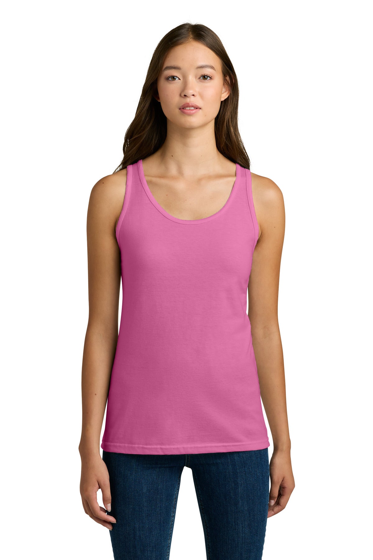 Gildan Softstyle® Junior Fit Tank Top. 64200L - Azalea - 2XL