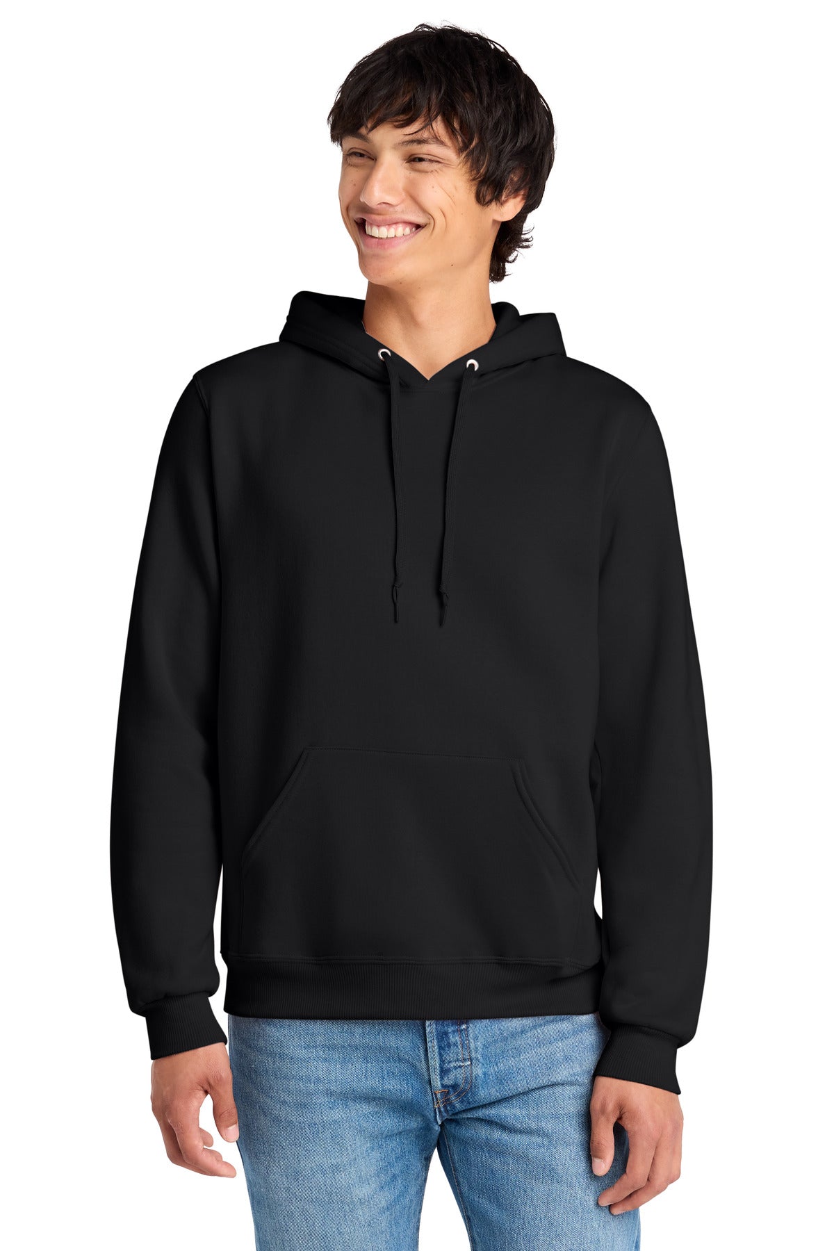 Jerzees Eco® Premium Blend Pullover Hooded Sweatshirt 700M - Black Ink - 2XL