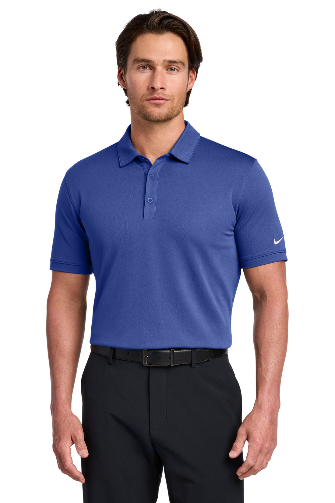 Nike Dri-FIT Solid Icon Pique Modern Fit Polo.  746099