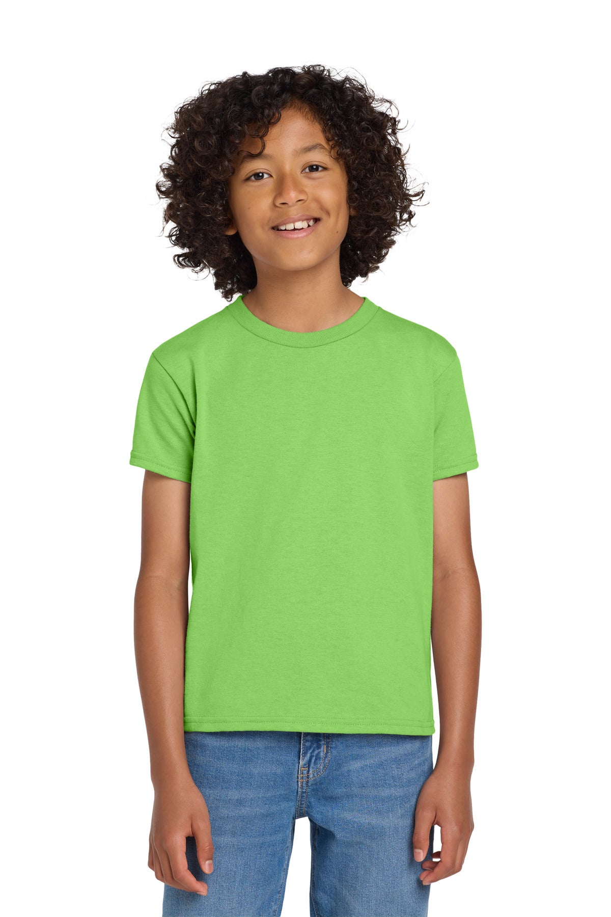 Gildan® Youth DryBlend® 50 Cotton/50 Poly T-Shirt.  8000B