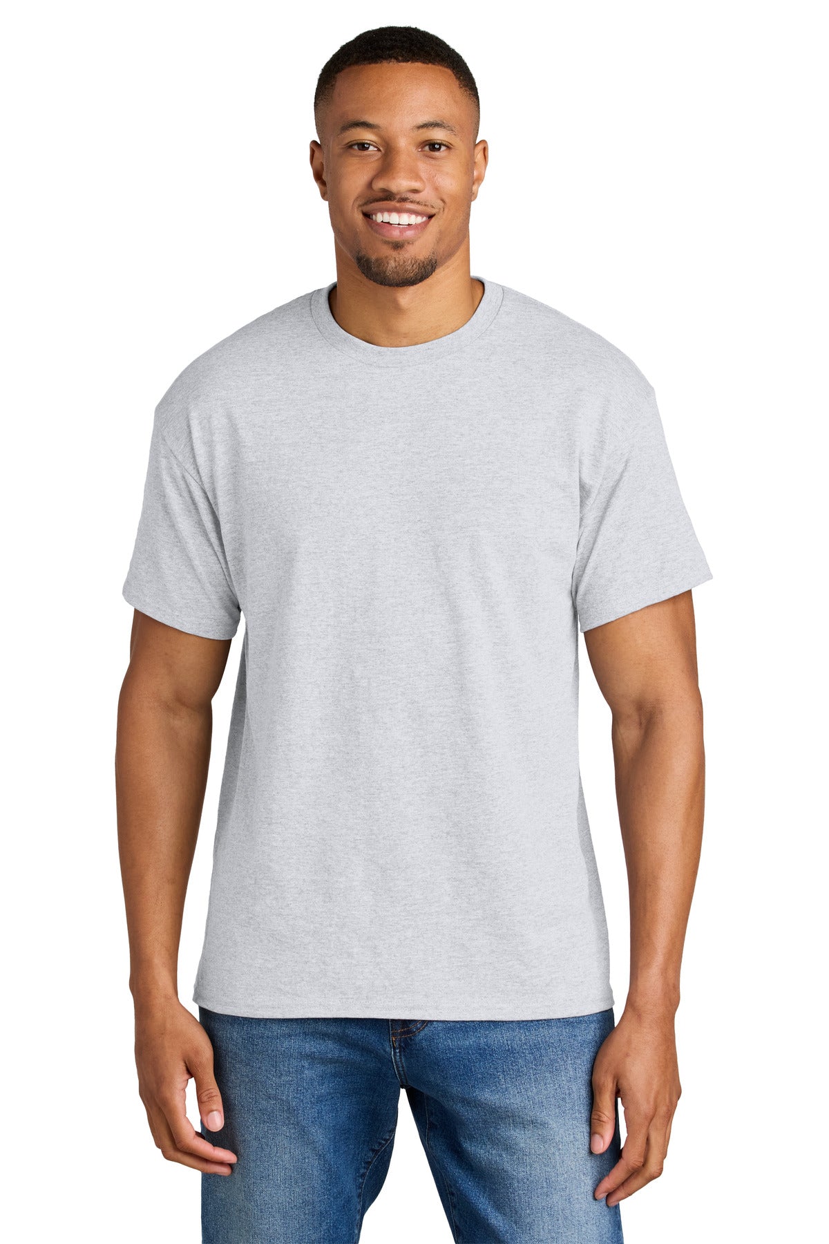 Gildan® DryBlend® 50 Cotton/50 Poly T-Shirt. 8000 - Ash - 2XL